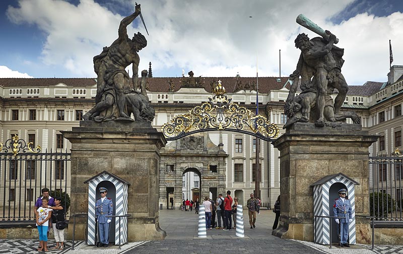 Borgvagten ved Prags Borg